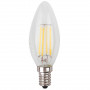 Лампа светодиодная ЭРА E14 9W 2700K прозрачная F-LED B35-9w-827-E14 Б0046991
