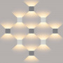 Уличный настенный светодиодный светильник Elektrostandard 1548 Techno LED Winner серый 4690389106262
