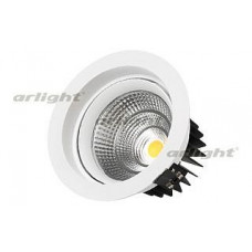 Встраиваемый светильник Arlight LTD-140WH 25W Warm White 60deg