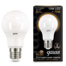 Лампа светодиодная Gauss 1025 E27 10Вт 3000K 102502110